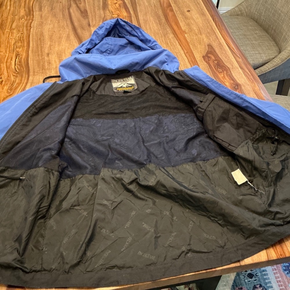 Pacific Trail Blue Lightweight Hooded Performance Outerwear Jacket Women's Small - Picture 8 of 12